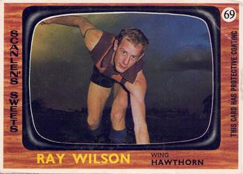 1967 Scanlens VFL #69 Ray Wilson Front